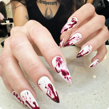 Creative nail art designs by our expert technicians